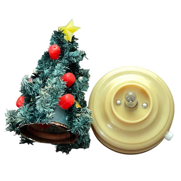 Vintage Winking Christmas Tree Merry Lite Lantern Hong Kong Lighted Works READ - Picture 2 of 16